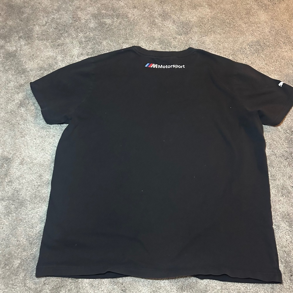 Puma T-Shirt Mens XL Black BMW M Motorsport Graphic Short Sleeve - Picture 6 of 11
